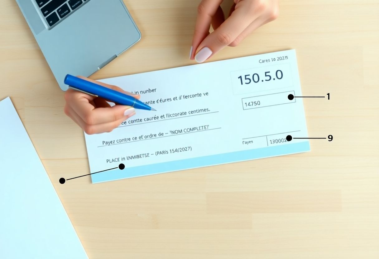 Comment remplir un chèque Banque Postale ? Guide complet