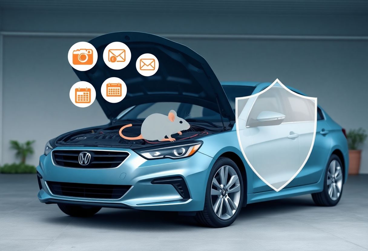 Dégât rongeur voiture : quelle assurance vous couvre ?