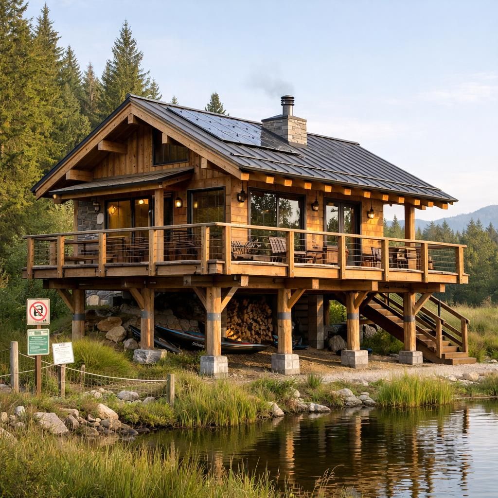 découvrez si l'installation d'un chalet sur pilotis est autorisée sur un terrain non constructible, les règles à respecter et les démarches à suivre pour votre projet.