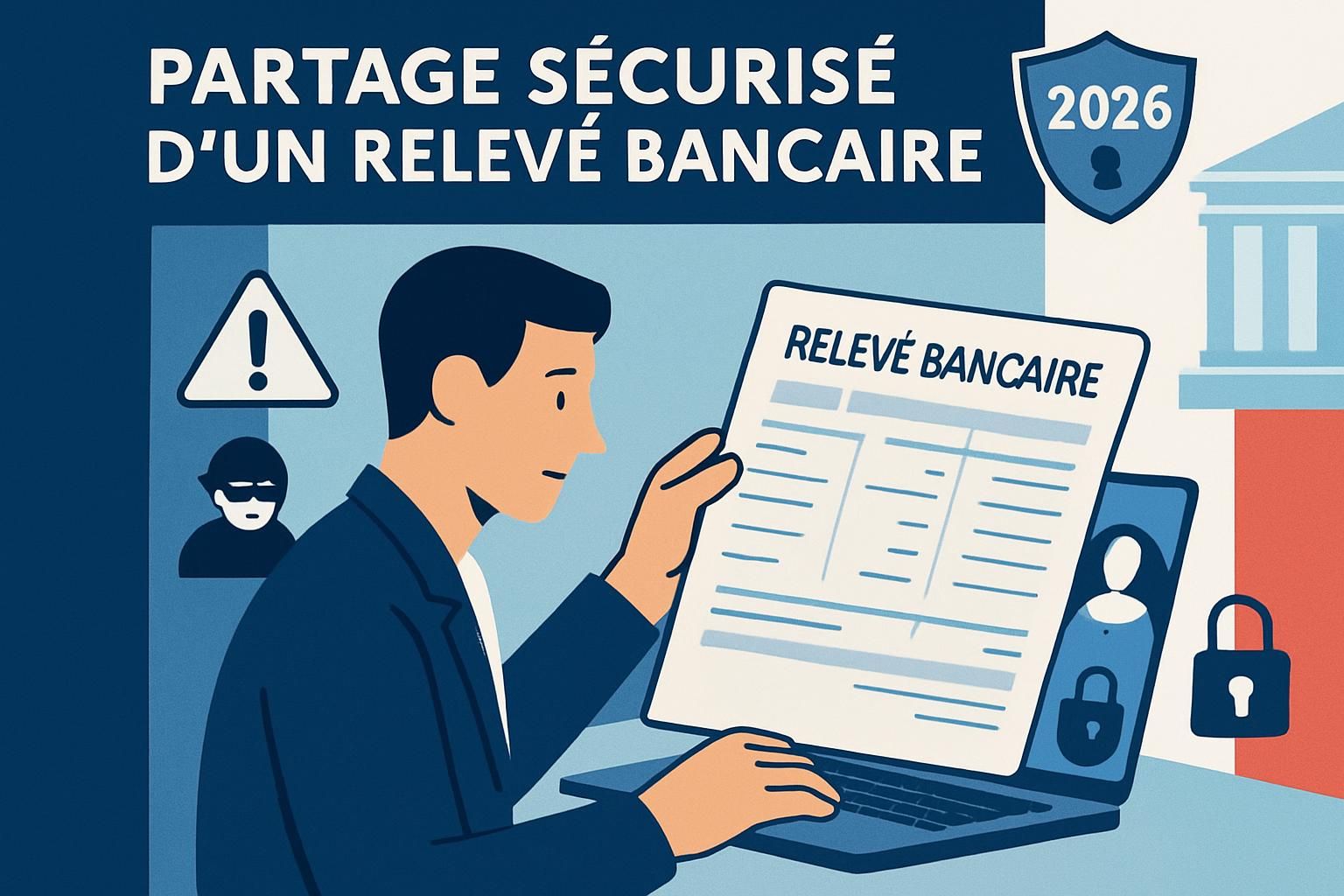 découvrez les risques liés au partage de votre relevé de compte bancaire et comment protéger vos informations financières personnelles.